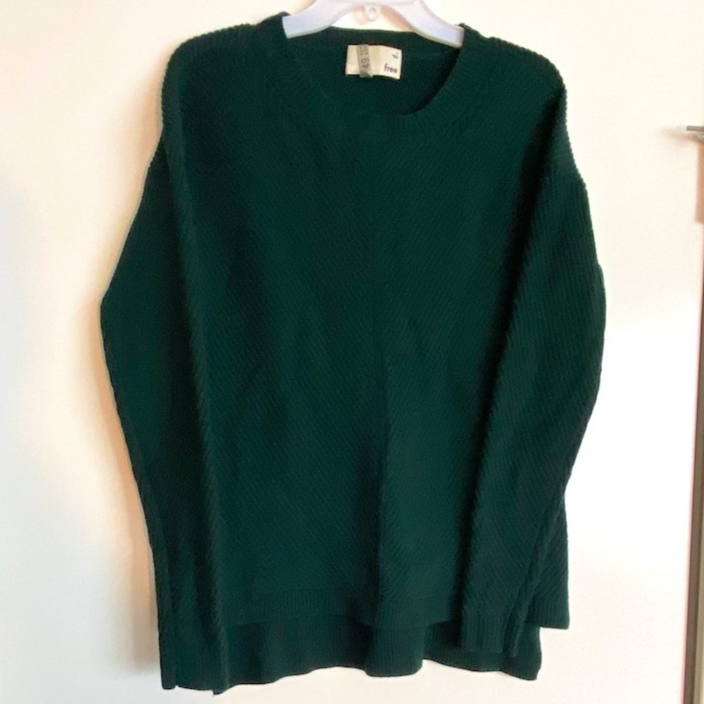 Wilfred Dark Green Crew Neck Sweater